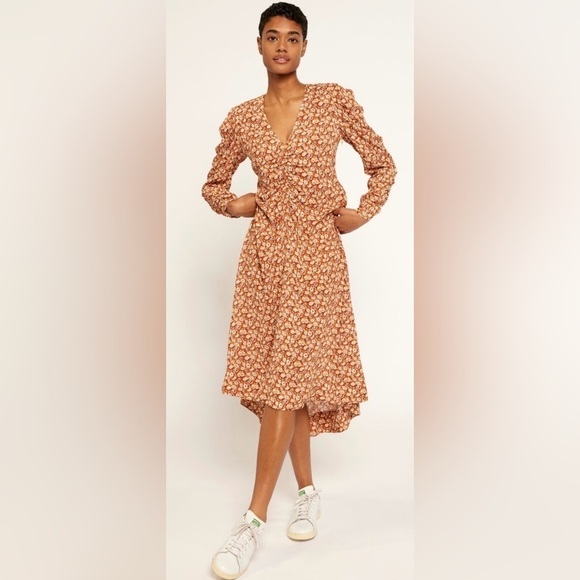 Joie Haruko Midi Dress Size 00 NWT - Picture 1 of 17